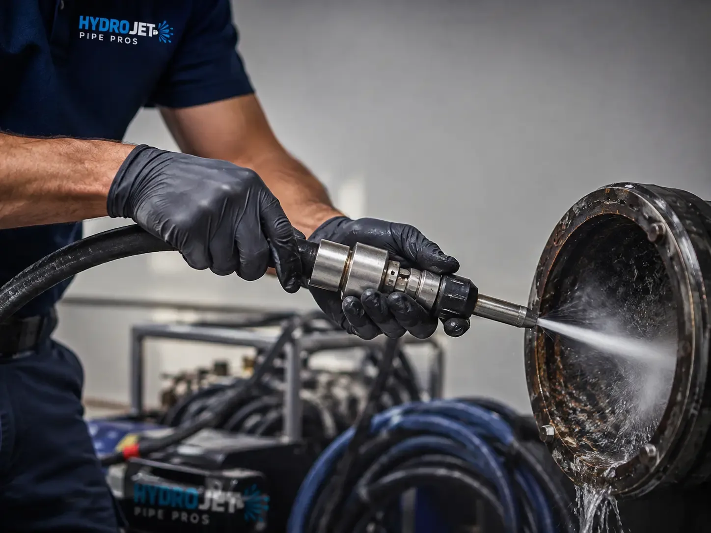 Hydro Jet Pipe Descaling in West Virginia